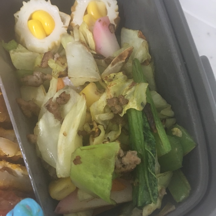 合挽きミンチと小松菜とキャベツの炒め物 レシピ 作り方 By Xmickyx 楽天レシピ